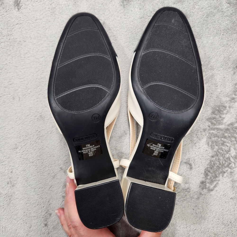 Nine West Unda Dress Pumps, New Without Tags, Block,Covered heel 2.4" - Picture 6 of 7